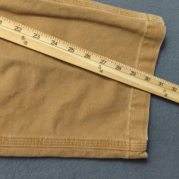 Carhartt Pants Men's 35x30 Brown Double Knee Relaxed Fit Duck Canvas 10098-211 - Picture 7 of 12